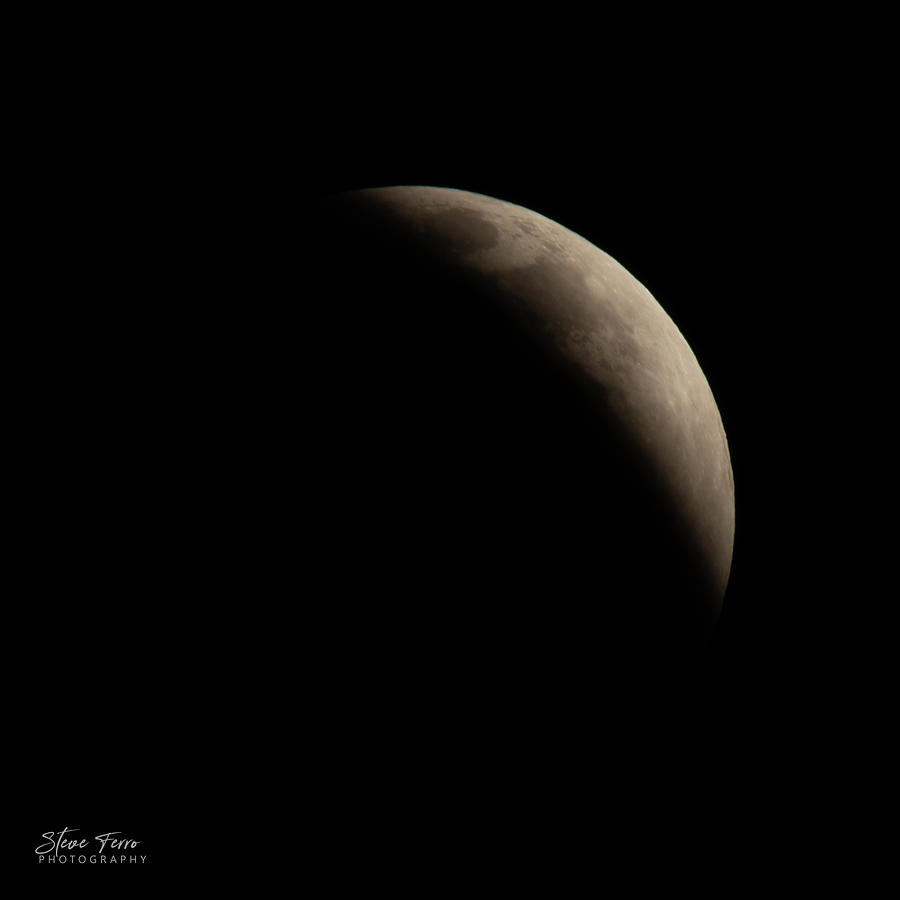 2022 Total Lunar Eclipse  Photograph by Steve Ferro