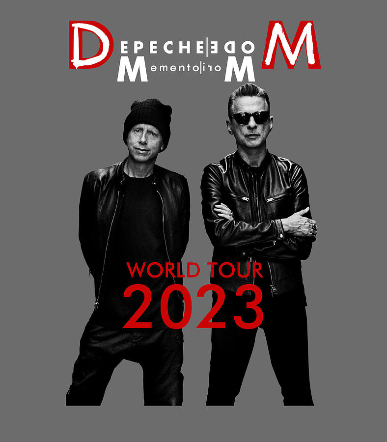 2023 Depeche Mode Memento Mori World Tour T-Shirt Depeche Mode Tour ...