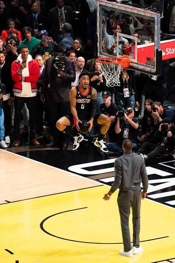 2023 NBA All Star - AT&T Slam Dunk Contest Photograph by Evan Yu