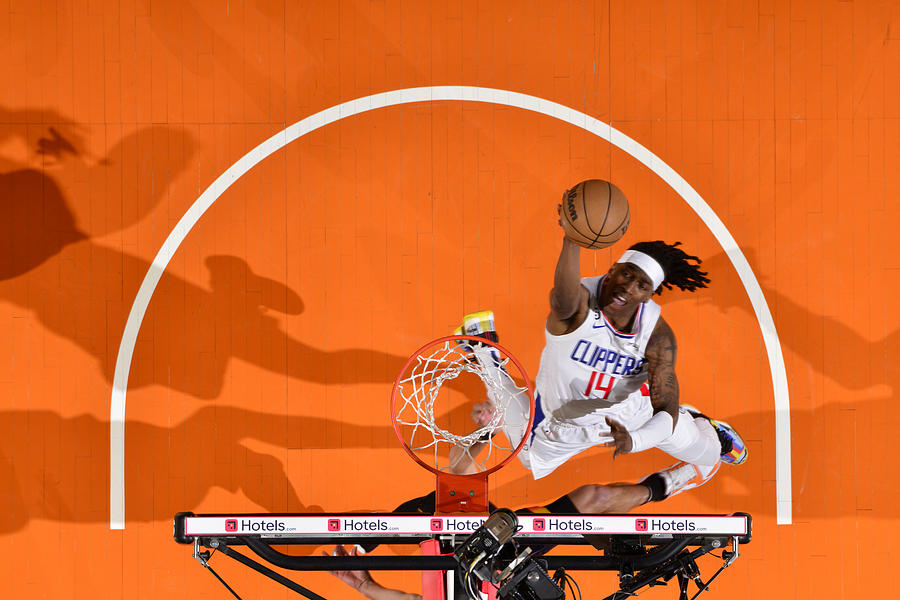 2023 NBA Playoffs - LA Clippers v Phoenix Suns Photograph by Barry Gossage