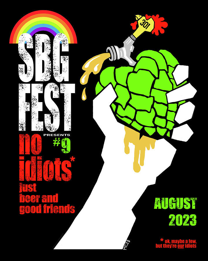 2023 Sbg Fest Digital Art by Joe Borri