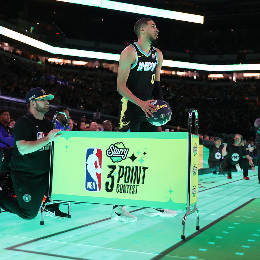 2024 NBA All Star - Starry 3-Point Contest Photograph by Nathaniel S. Butler