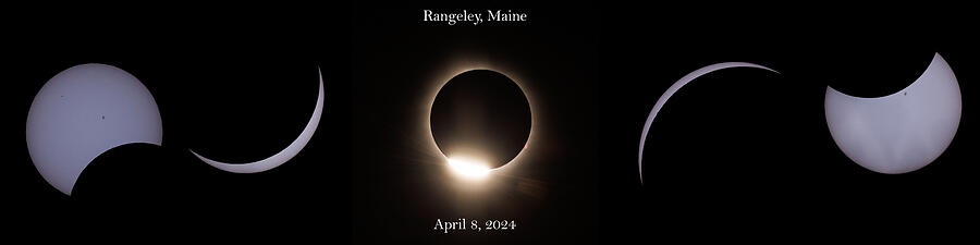 2024 Solar Eclipse Photograph by Scene by Dewey 2024 Solar Eclipse Photograph by Scene by Dewey