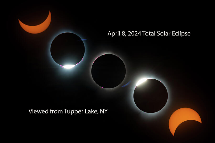 2024 Total Solar Eclipse Photograph by Bob Biamonte - Pixels