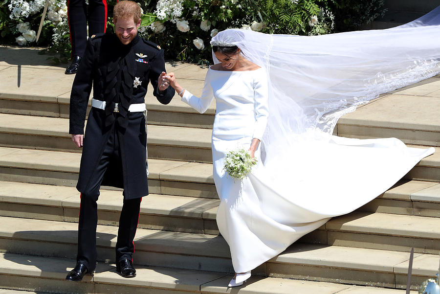 Prince Harry Marries Ms. Meghan Markle - Windsor Castle #203 Photograph by WPA Pool