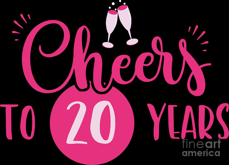 20th Birthday, 20th Birthday Gifts For Women, 20th Birthday
