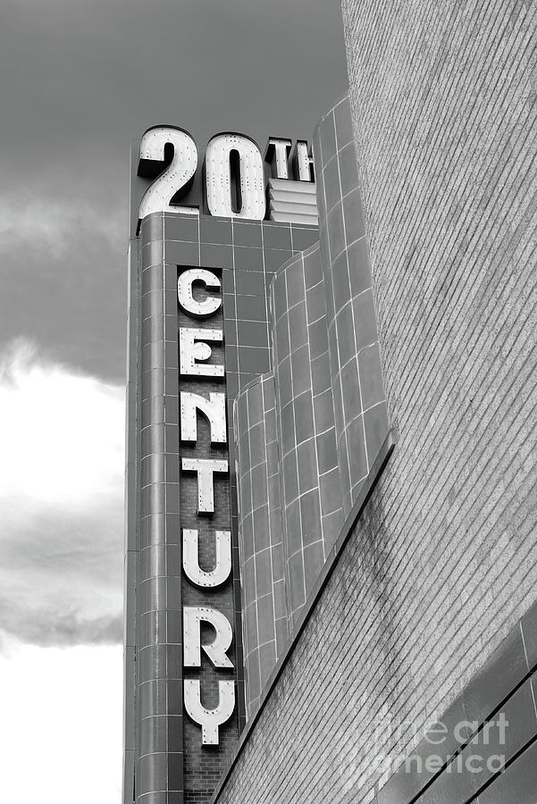 20th Century facade Photograph by Bentley Davis