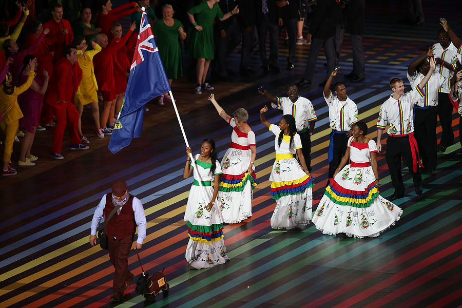 20th Commonwealth Games - Opening Ceremony Photograph by Hannah Peters