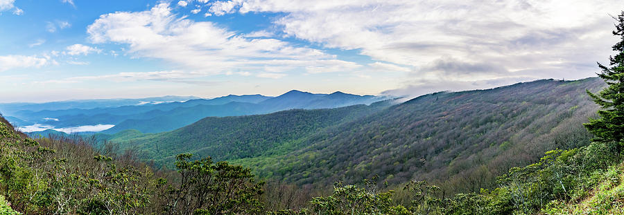 Blue Ridge Mountains Near Mount Mitchell And Cragy Gardens #21 Photograph by Alex Grichenko