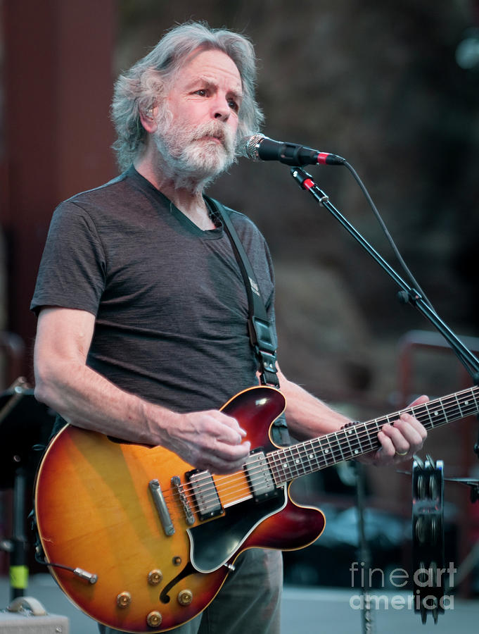 Bob Weir with Furthur at Red Rocks Amphitheatre #21 Photograph by David Oppenheimer