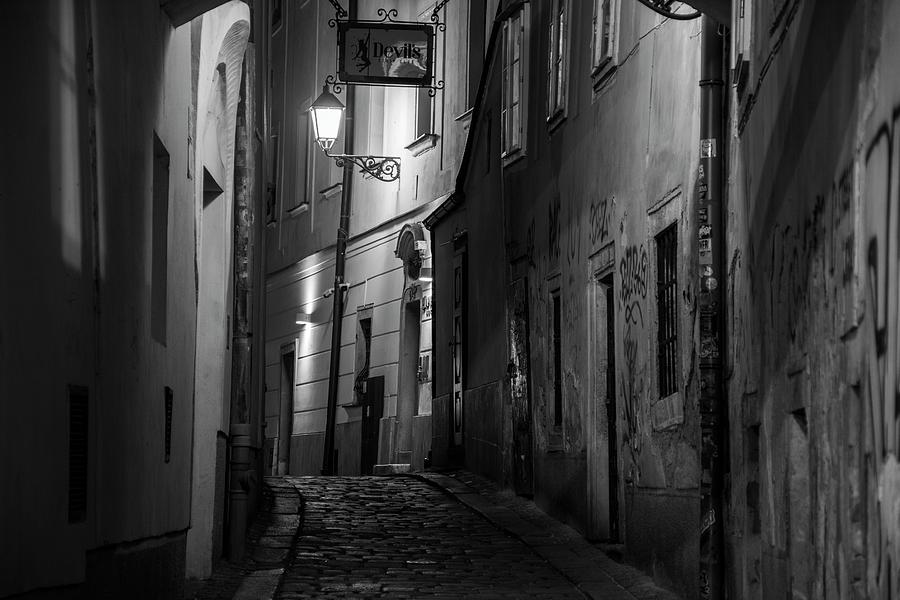 Bratislava at night #21 Photograph by Robert Grac