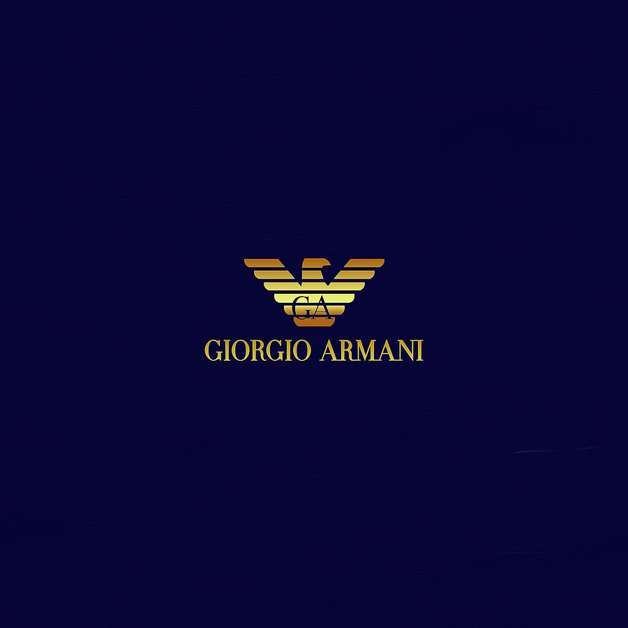 Giorgio Armani. Logo Digital Art by Desire Harquin