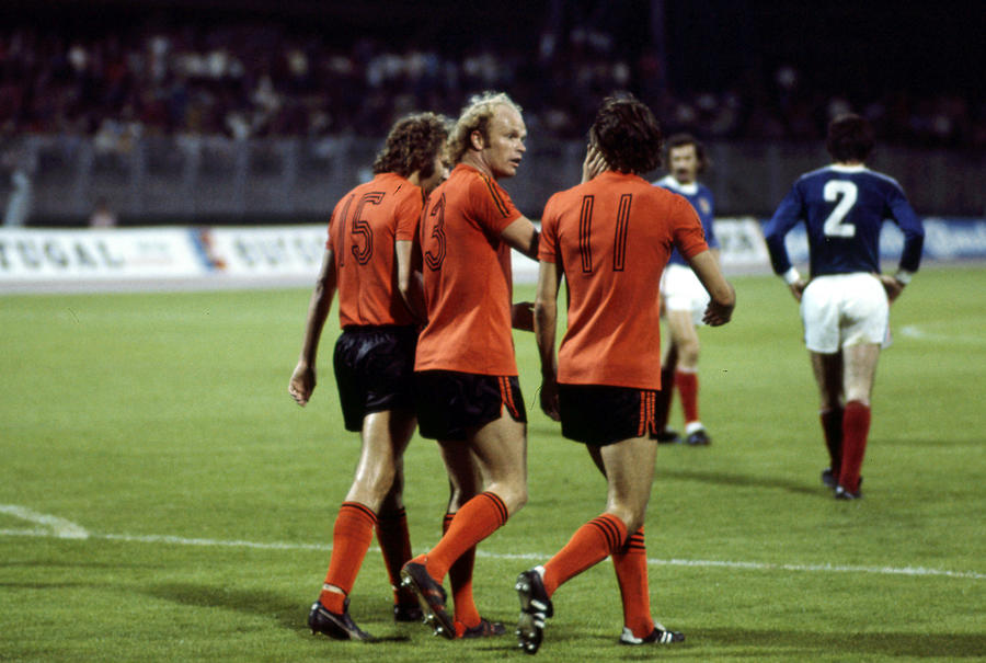 Holland v Yugoslavia - European Championship 1976 Photograph by Icon Sport