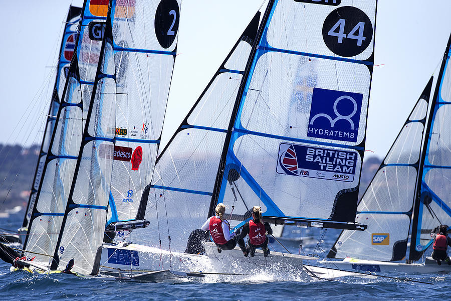 ISAF Sailing World Cup Hyeres #21 Photograph by Richard Langdon/Oceanimages