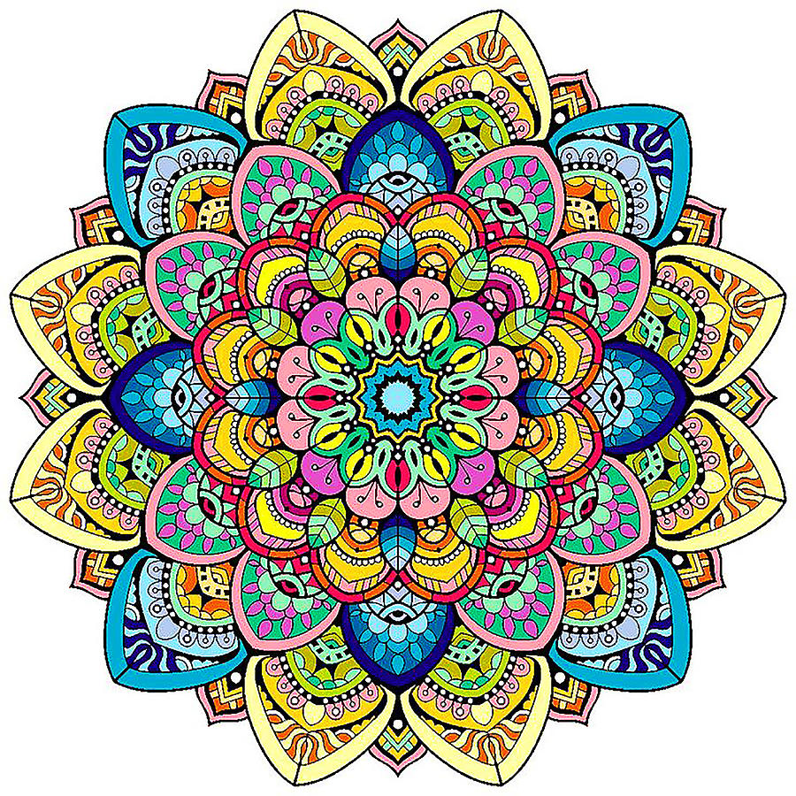 Mandala Art Painting by Mandala Art - Fine Art America