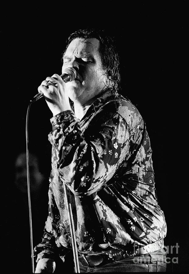 Meat Loaf Photograph by Concert Photos Fine Art America