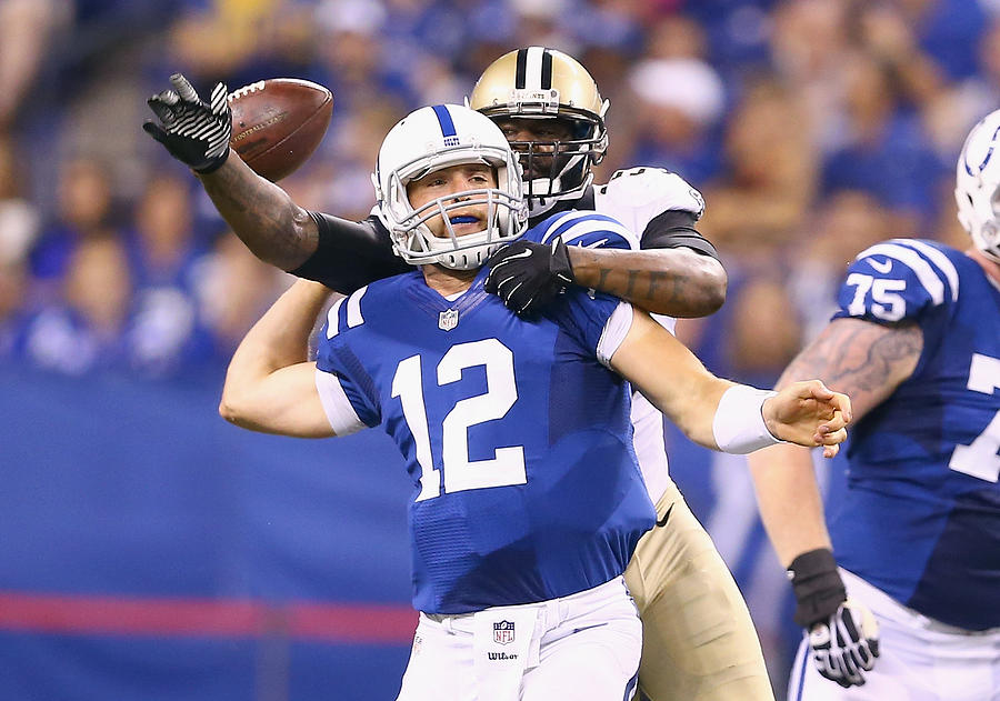 New Orleans Saints v Indianapolis Colts #21 Photograph by Andy Lyons