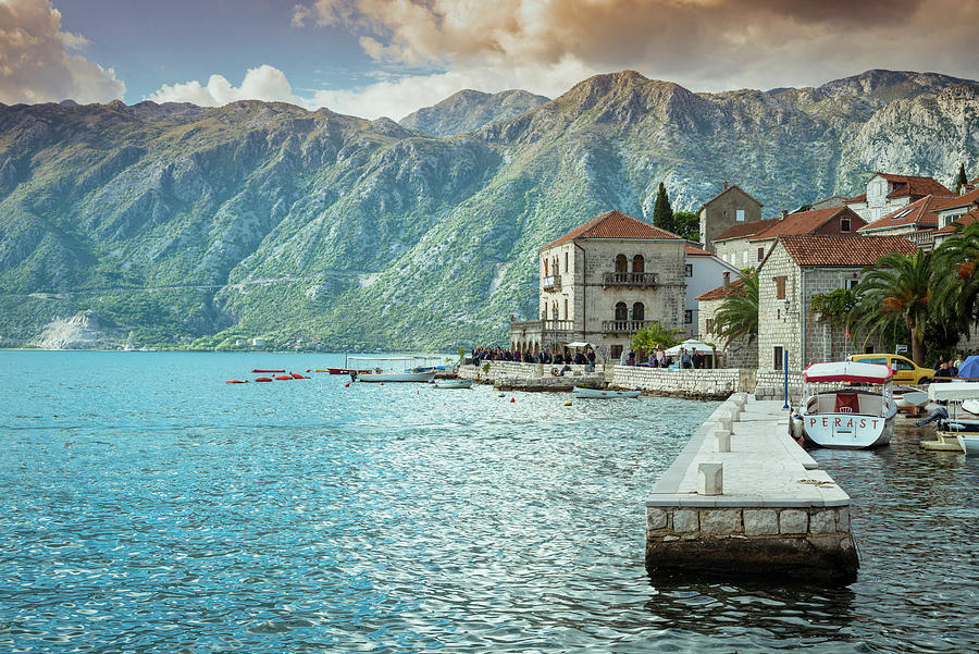 Perast Photograph by Halina Jasinska - Fine Art America