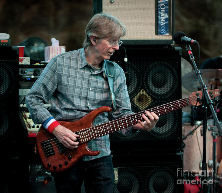 Phil Lesh with Furthur at Red Rocks Amphitheatre #21 Photograph by David Oppenheimer