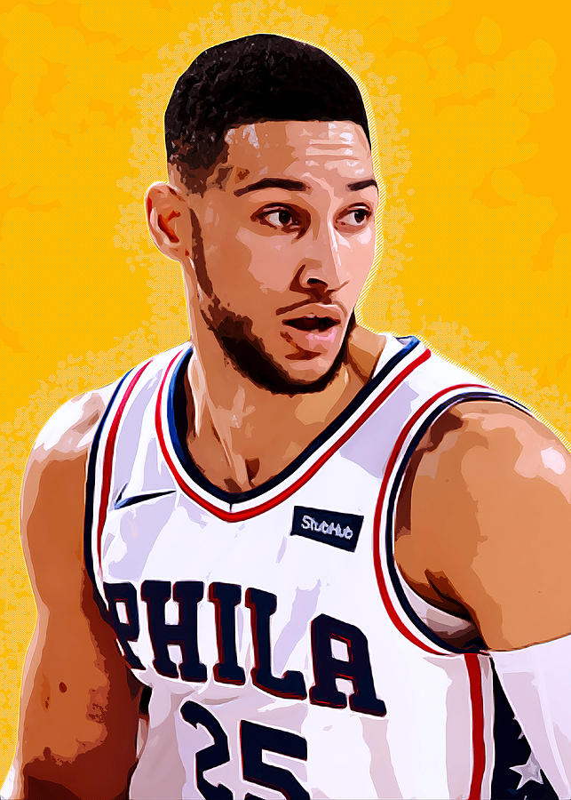 Philadelphia 76Ers Player Ben Simmons Bensimmons Ben Simmons Benjamin ...