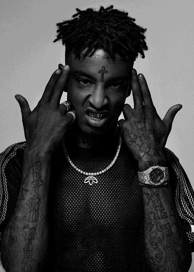 21 Savage An American Rapper Record Producer And Songwriter Matte