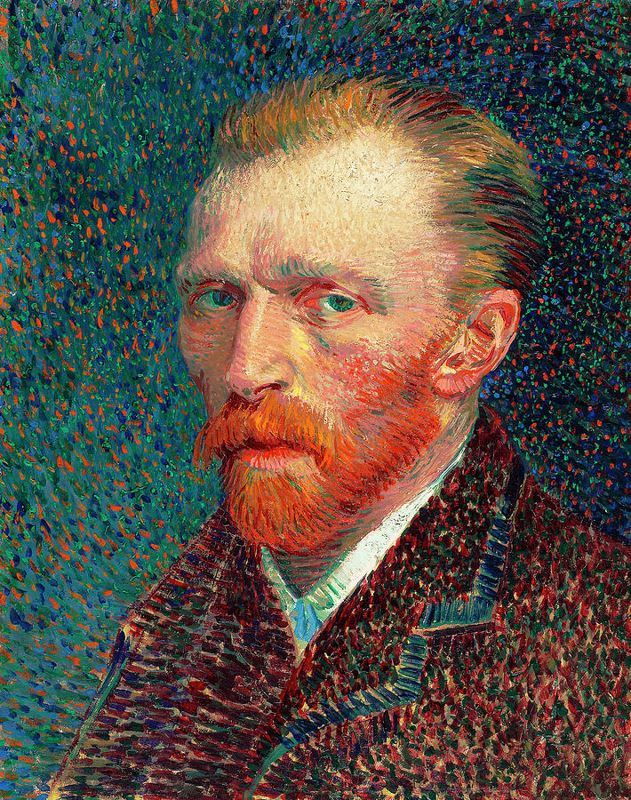 Vincent Van Gogh Digital Art - Self Portrait #21 by Vincent van Gogh