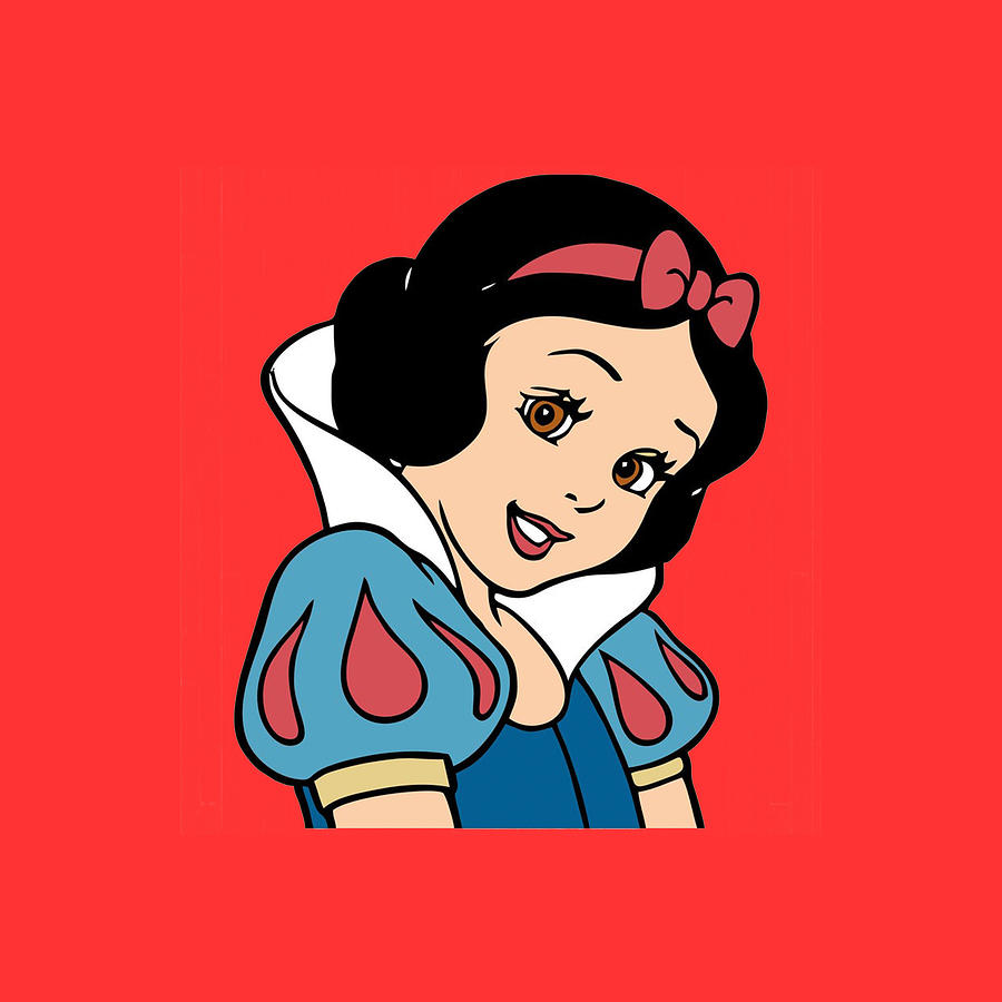 Snow White Princess Drawing By Su Topo 