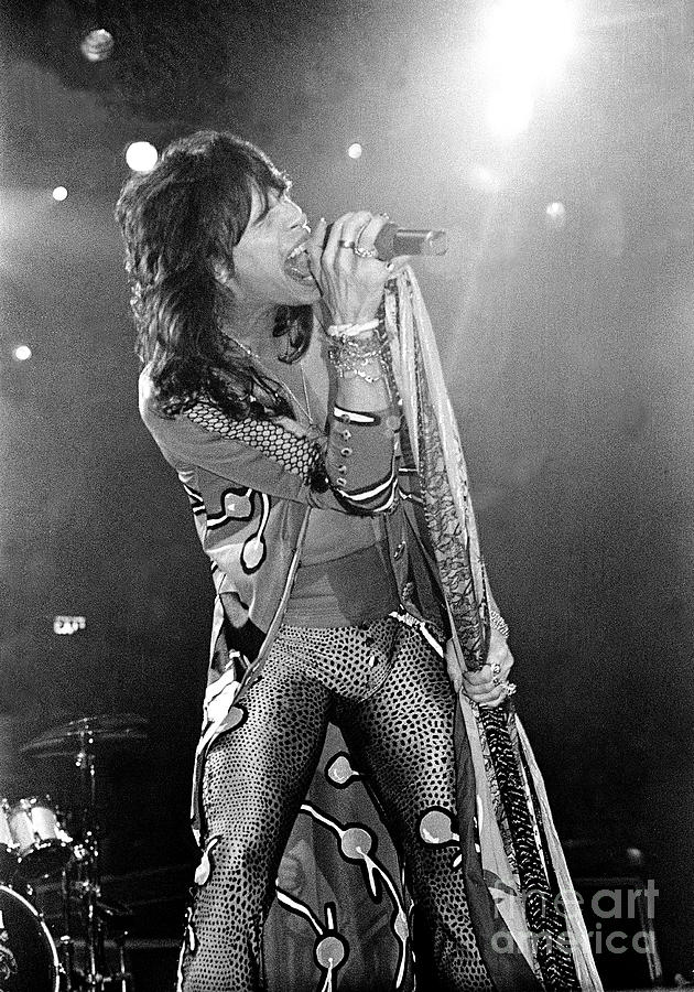 Steven Tyler Photograph - Steven Tyler - Aerosmith #39 by Concert Photos