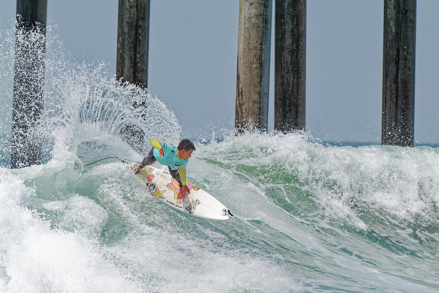 The U.S. Open of Surfing #21 Photograph by Ron Dubin