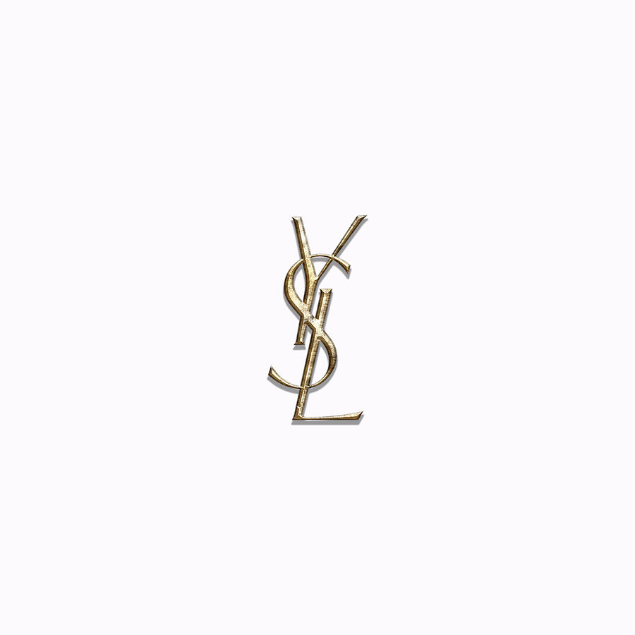 Yves Saint Laurent. Logo Digital Art by Gustave Ducharme