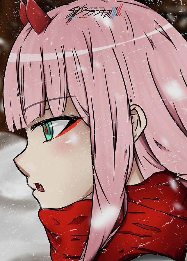 Zero Two of Darling in The Franxx Drawing by Zero Two - Fine Art America