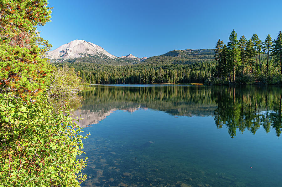 2.1037 Manzanita Lake Photograph by Stephen Parker | Pixels