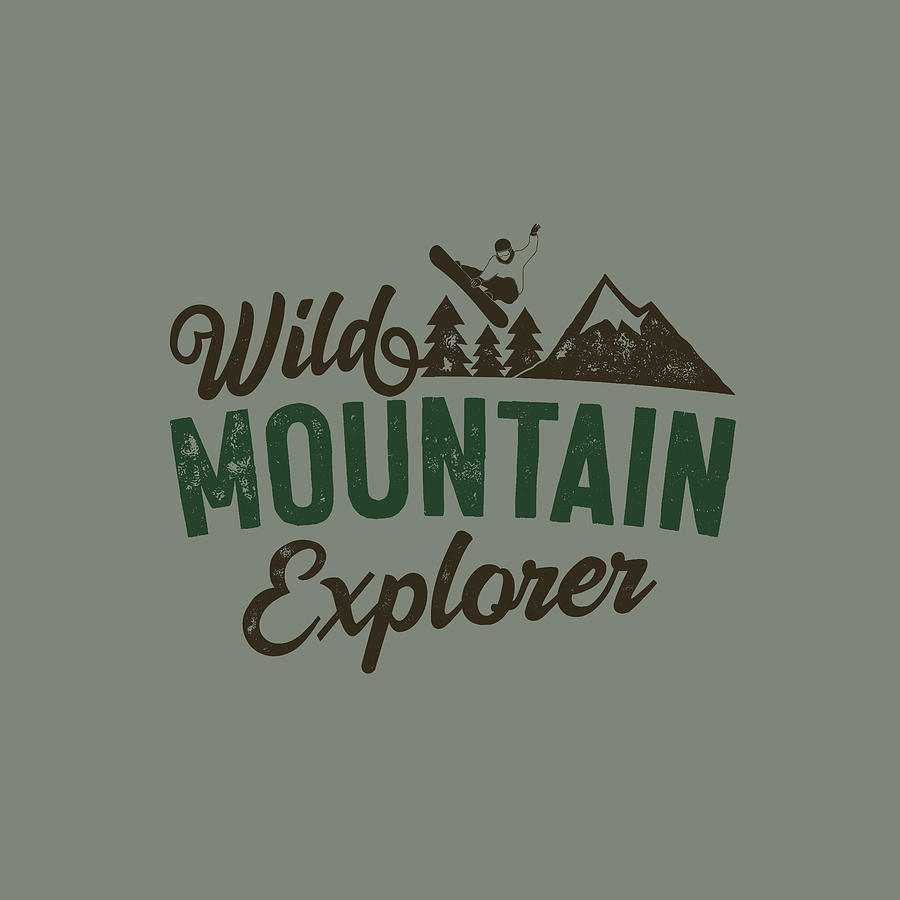 21_Wild Mountain Explorer-01 Digital Art by Celestial Images