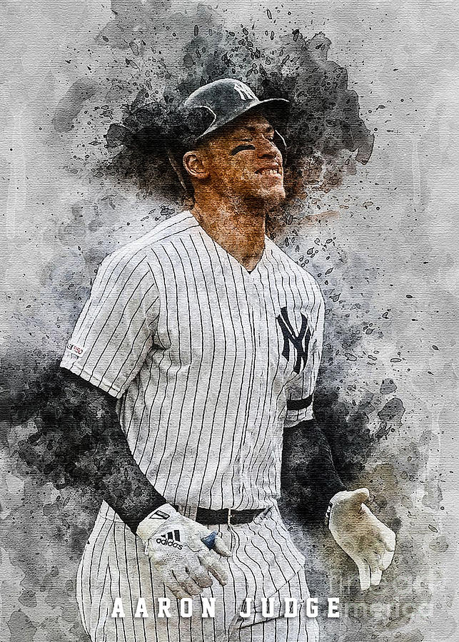 Aaron Judge Painting by Denise Izatt - Fine Art America