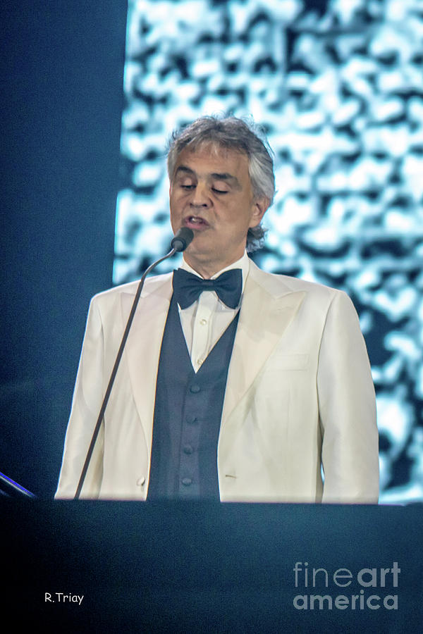 Andrea Bocelli in Concert #22 Photograph by Rene Triay FineArt Photos