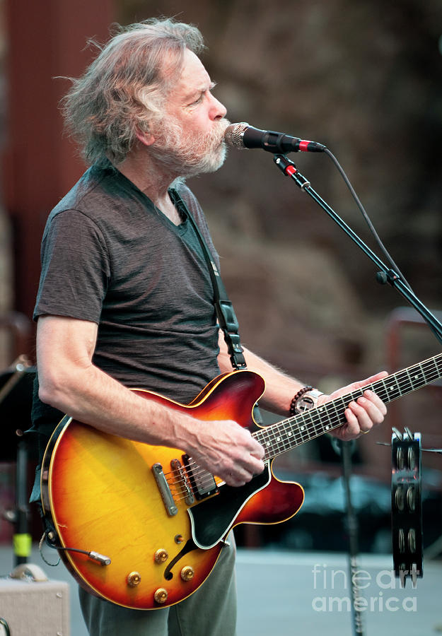 Bob Weir with Furthur at Red Rocks Amphitheatre #22 Photograph by David Oppenheimer