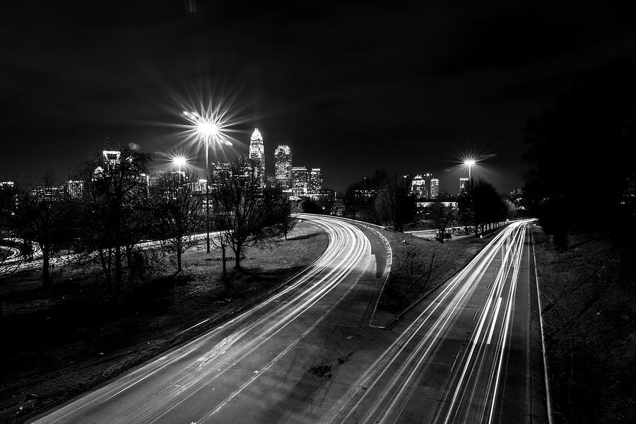 Downtown of Charlotte North Carolina skyline  #22 Photograph by Alex Grichenko