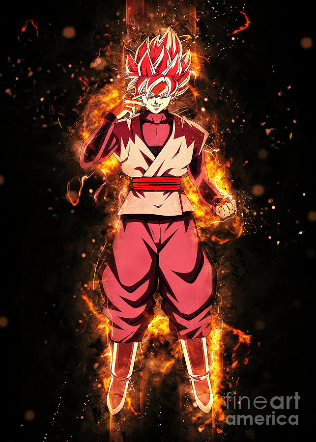 Dragon Ball Z, DBZ, Super Saiyan, Goku, hero Poster #22 Digital Art by Hha  - Pixels