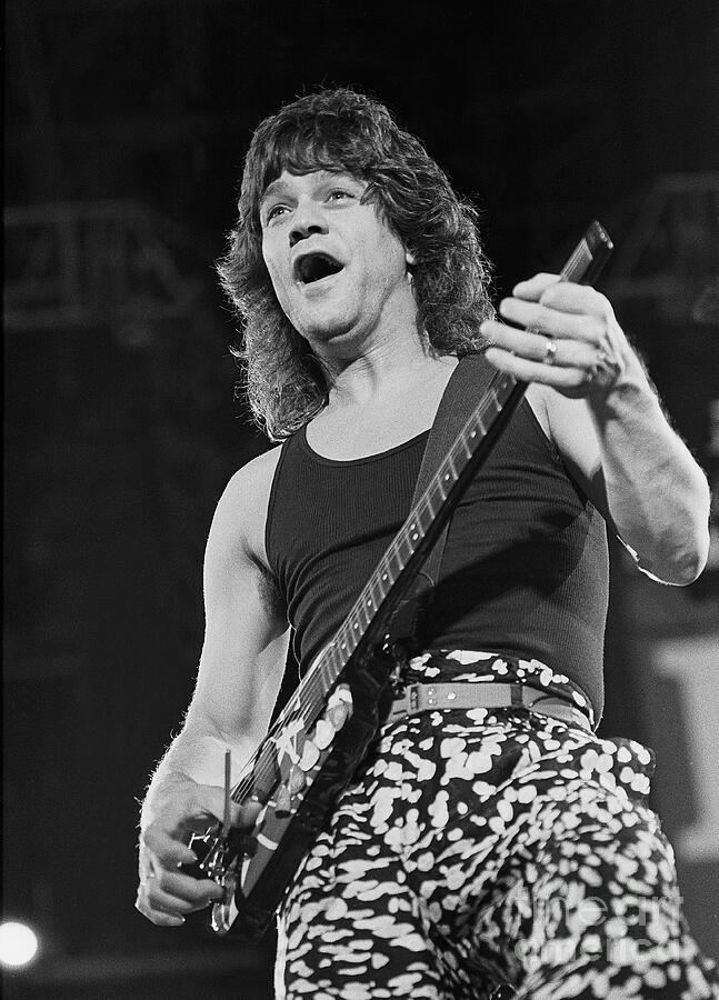 Eddie Van Halen Photograph by Concert Photos - Fine Art America