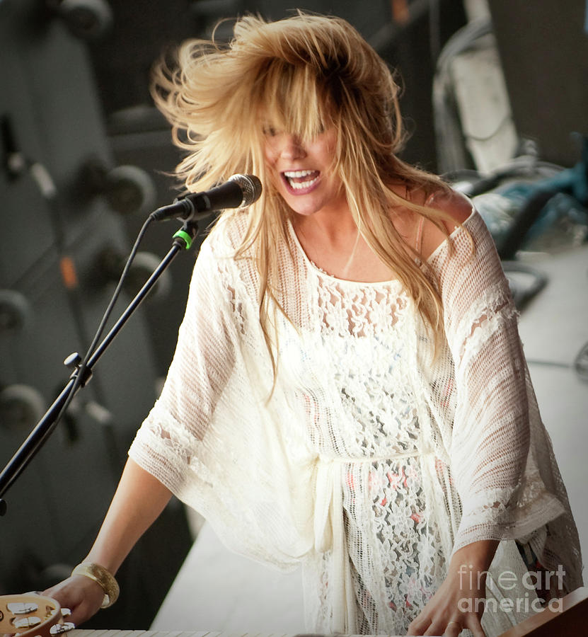 Grace Potter and the Nocturnals at Bonnaroo 2011 #23 Photograph by David Oppenheimer