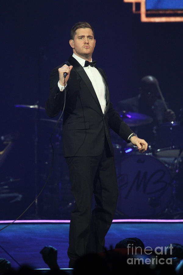 Michael Buble Photograph by Concert Photos Fine Art America