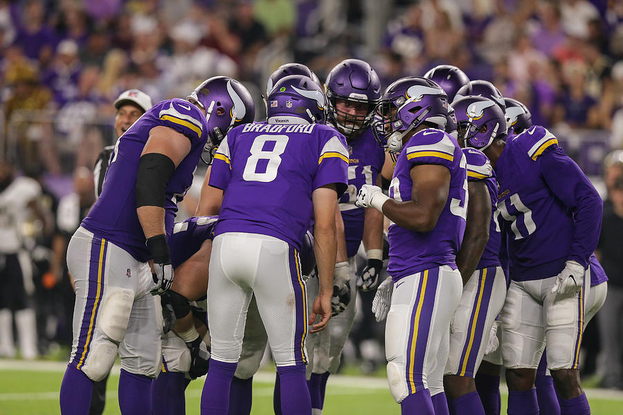 NFL: SEP 11 Saints at Vikings #22 Photograph by Icon Sportswire