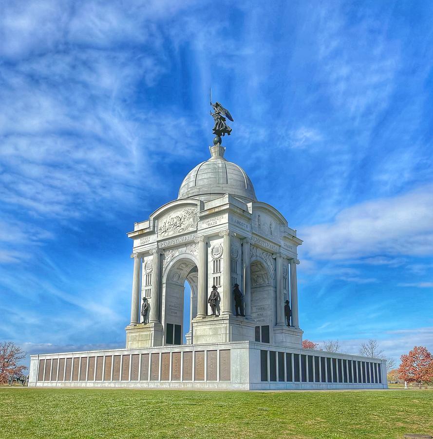 Pennsylvania Monument Photograph by William E Rogers - Fine Art America