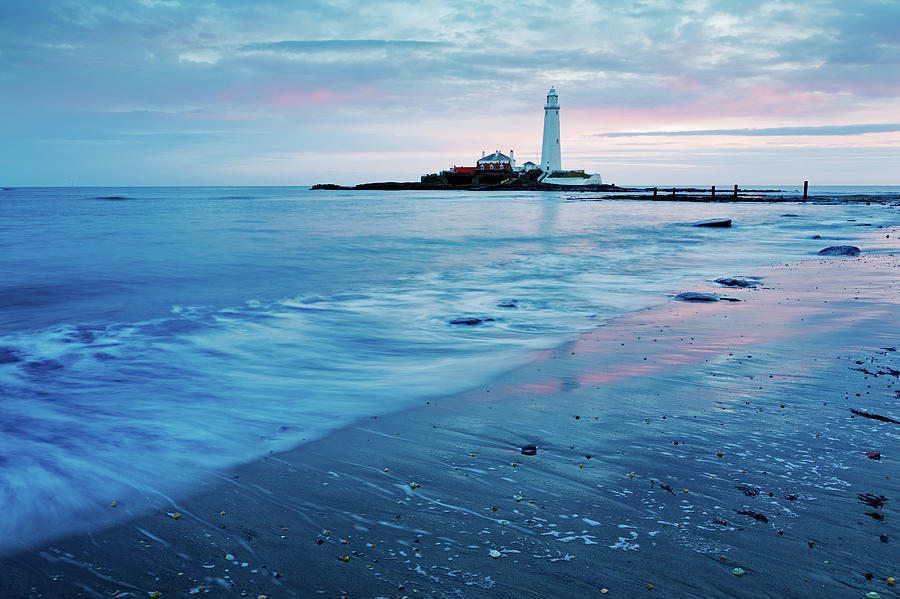 Saint Marys Lighthouse at Whitley Bay #22 Photograph by Ian Middleton