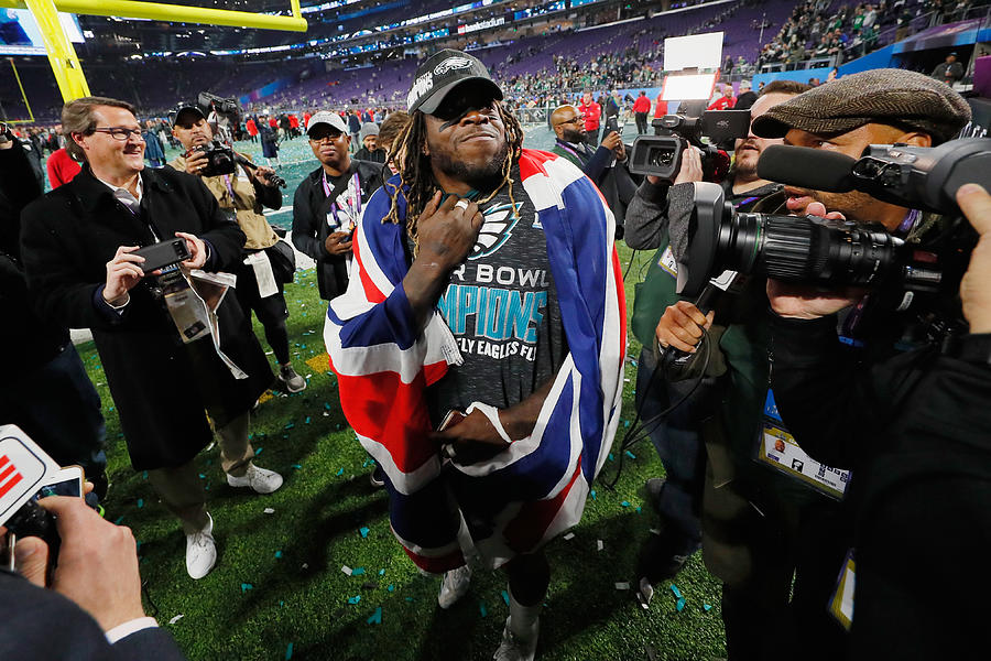 Super Bowl LII - Philadelphia Eagles v New England Patriots #22 Photograph by Kevin C. Cox