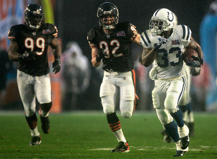 Super Bowl XLI: Indianapolis Colts v Chicago Bears #22 Photograph by Donald Miralle
