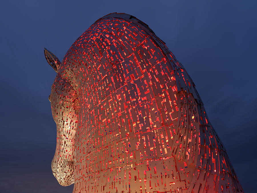 The Kelpies #22 Photograph by Stephen Taylor