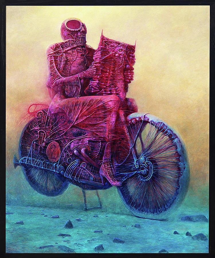 Zdzislaw Beksinski Digital Art by Hamza Hamim - Pixels