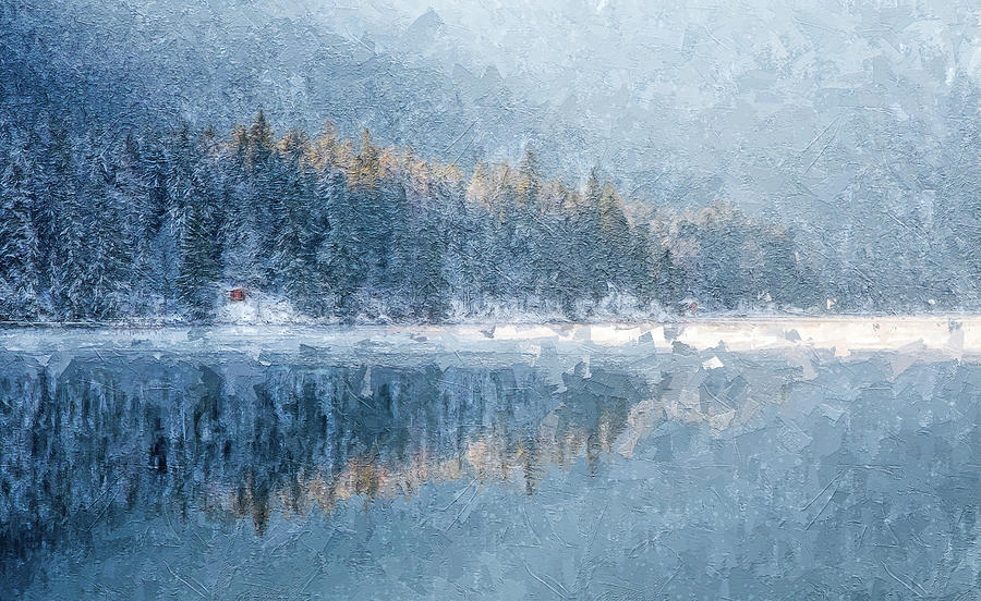 Winter Story #221 Digital Art by TintoDesigns
