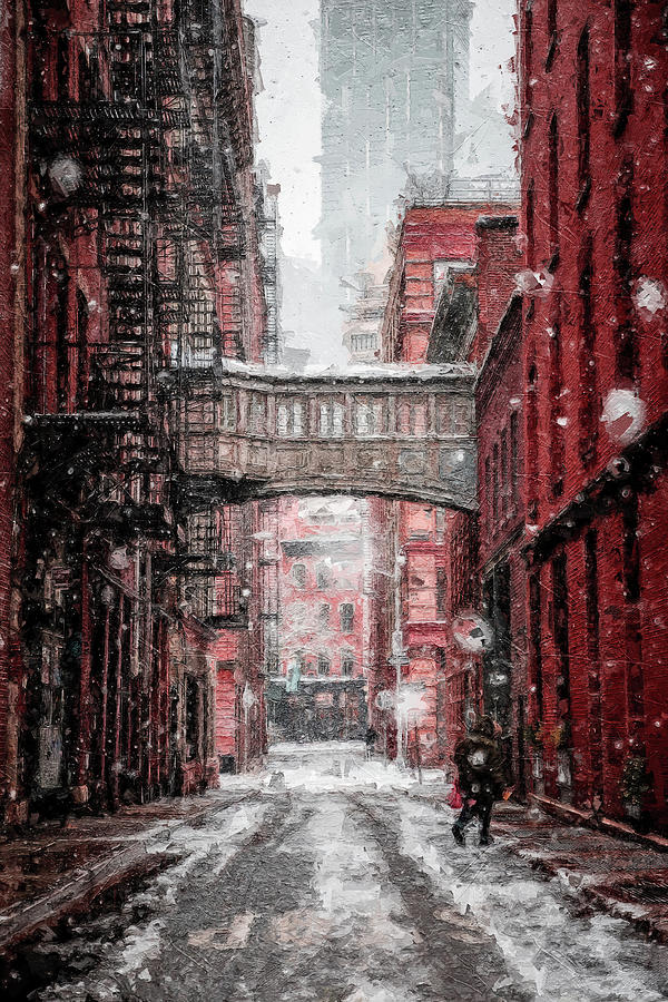Winter Story #228 Digital Art by TintoDesigns
